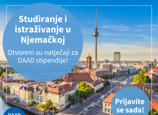 OTVORENI NATJEČAJI ZA DAAD STIPENDIJE ZA STUDIRANJE I STAŽIRANJE U NJEMAČKOJ