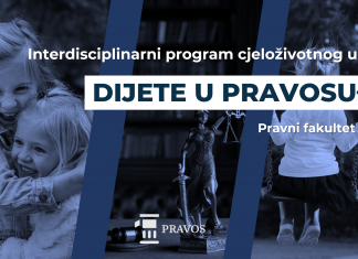 Produljenje roka za prijavu na natječaj – Interdisciplinarni program cjeloživotnog obrazovanja „Dijete u pravosuđu“
