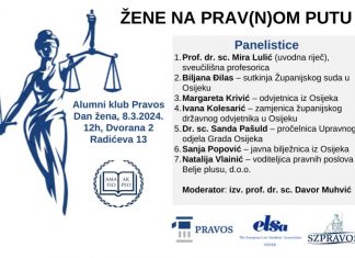 Panel Alumni kluba “Žene na prav(n)om putu”