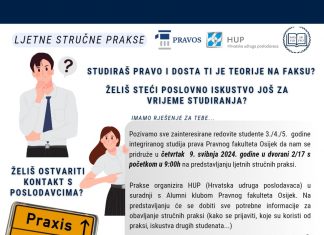 LJETNE STRUČNE PRAKSE