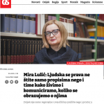 Intervju u Glasu Slavonije