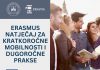 ERASMUS NATJEČAJ ZA KRATKOROČNE MOBILNOSTI I DUGOROČNE PRAKSE