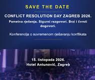 Konferencija Conflict Resolution Day Zagreb 2026