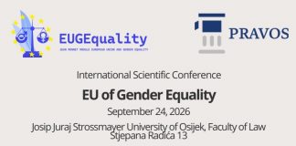 Međunarodna znanstvena konferencija “EU of Gender Equality”